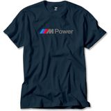 Z zepplin Bmw M Power Text Lacivert Tişört - S