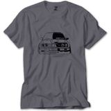 Z zepplin Bmw M3 Power Gri Tişört - XL