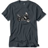 Z zepplin Bmw R1200 Gs Füme Tişört - 5XL