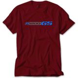 Z zepplin Bmw R1200GS Logo Kırmızı Tişört - 4XL