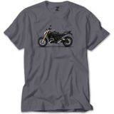 Z zepplin Bmw R1200R Gri Tişört