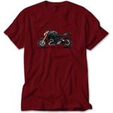 Z zepplin Bmw R1200R Kırmızı Tişört - XL