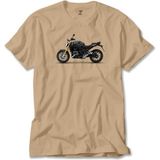 Z zepplin Bmw R1200R Krem Tişört
