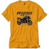 Z zepplin Bmw R1250 Gs Sarı Tişört - XS