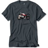 Z zepplin Bmw S1000RR Red Füme Tişört - 3XL