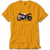 Z zepplin Bmw S1000RR Red Sarı Tişört - 5XL
