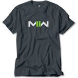 Z zepplin Call Of Duty Modern Warfare Iı Logo Füme Tişört - 2XL