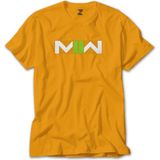 Z zepplin Call Of Duty Modern Warfare Iı Logo Sarı Tişört - 3XL