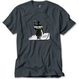 Z zepplin Call Of Duty Silhouette M3 Füme Tişört - XL