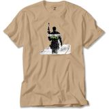 Z zepplin Call Of Duty Silhouette M3 Krem Tişört - 2XL