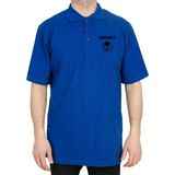 Z zepplin Call Of Duty Skull Polo Yaka Renkli Tişört - XL - Mavi