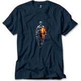 Z zepplin Call Of Duty Skull Warrior Lacivert Tişört - 2XL