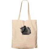 Z zepplin Call Of Duty Three Warriors Krem Kanvas Bez Çanta - 35x40cm