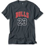 Z zepplin Chicago Bulls 23 Füme Tişört - 3XL
