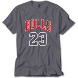 Z zepplin Chicago Bulls 23 Gri Tişört - M