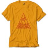 Z zepplin Def Leppard Logo 2 Sarı Tişört - 2XL