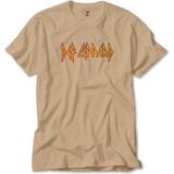 Z zepplin Def Leppard Logo Krem Tişört - 2XL