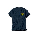 Z zepplin Ferrari Logo Lacivert Tişört