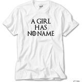Z zepplin Game Of Thrones A Girl Has No Name Beyaz Tişört