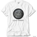 Z zepplin Game Of Thrones Money Beyaz Tişört - 4XL