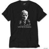 Z zepplin Game Of Thrones Nights Watch Siyah Tişört - XS