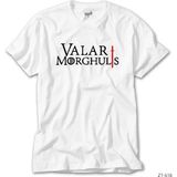 Z zepplin Game Of Thrones Valar Morghuls Beyaz Tişört - 3XL