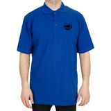 Z zepplin Göktürk Kurt Polo Yaka Renkli Tişört - 2XL - Mavi