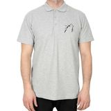 Z zepplin Kurt Dolunay Polo Yaka Renkli Tişört - 2XL - Gri