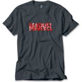 Z zepplin Marvel Heroes In Post 3 Füme Tişört - XL