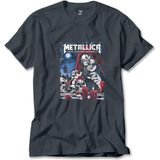 Z zepplin Metallica 2025 Tour Füme Tişört - 4XL