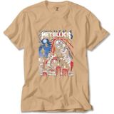 Z zepplin Metallica 2025 Tour Krem Tişört - 2XL