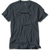 Z zepplin Metallica Classic Logo Füme Tişört - 2XL