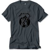 Z zepplin Metallica Cliff Burton Guitar Füme Tişört - 4XL