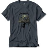 Z zepplin Metallica Diposab E Heroes Füme Tişört - 2XL