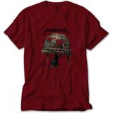 Z zepplin Metallica Diposab E Heroes Kırmızı Tişört - 5XL