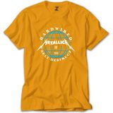 Z zepplin Metallica Hardwierd Sarı Tişört - 2XL