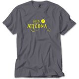 Z zepplin Metallica Lux Æterna Logo Gri Tişört - S
