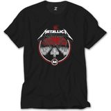 Z zepplin Metallica Master Of Puppets Albums Siyah Tişört - 4XL