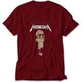 Z zepplin Metallica One Kırmızı Tişört - 4XL