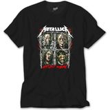 Z zepplin Metallica Spitout The Bone Siyah Tişört - 5XL