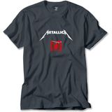 Z zepplin Metallica St. Anger Füme Tişört