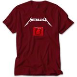 Z zepplin Metallica St. Anger Kırmızı Tişört - 5XL