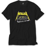 Z zepplin Metallica Tape Siyah Tişört - 3XL