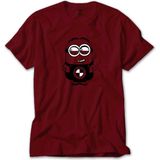 Z zepplin Minion Bmw Kırmızı Tişört - 3XL