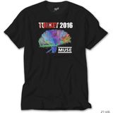 Z zepplin Muse Türkiye 2016 Siyah Tişört - XS