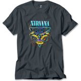 Z zepplin Nirvana Poster Füme Tişört - 4XL