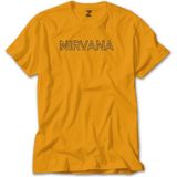 Z zepplin Nirvana Yazı Sarı Tişört - 2XL