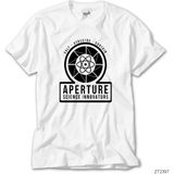 Z zepplin Portal 2 Co-Op Beyaz Tişört - 2XL
