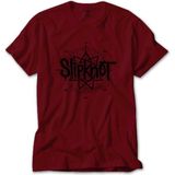 Z zepplin Slipknot Pentagram Kırmızı Tişört - 2XL
