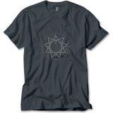 Z zepplin Slipknot Pentagram Symboll Füme Tişört
